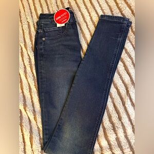 Express Denim, distressed,  Dark Wash Jeans. Size 00L.
